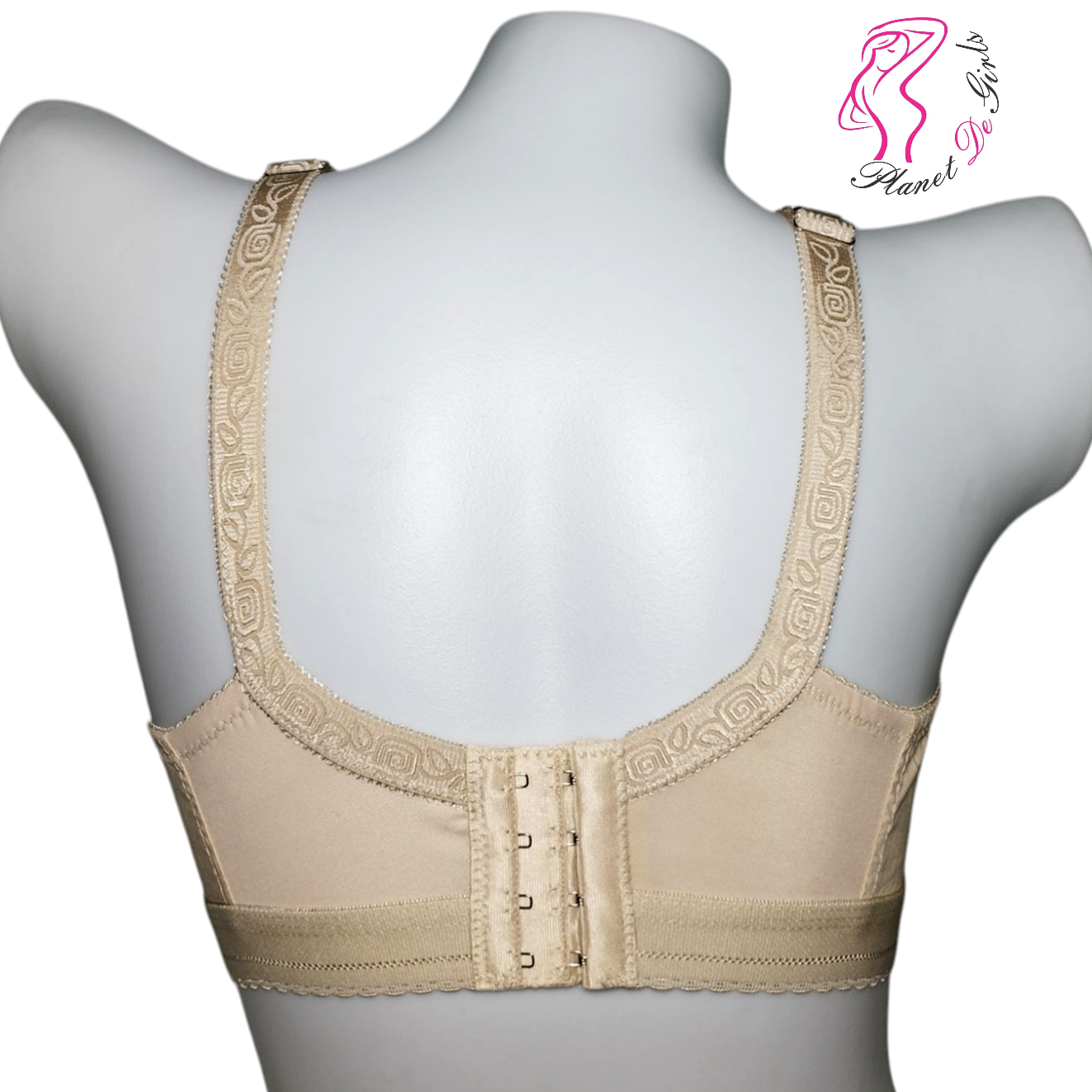 Embroidered Capri Cotton Bra