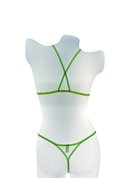 Net Lingerie Set