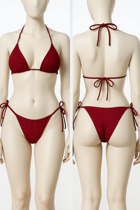 Stylish Triangular Bikini Set