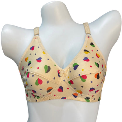 Pack Of 4 Malai Jersey Bra For Girls
