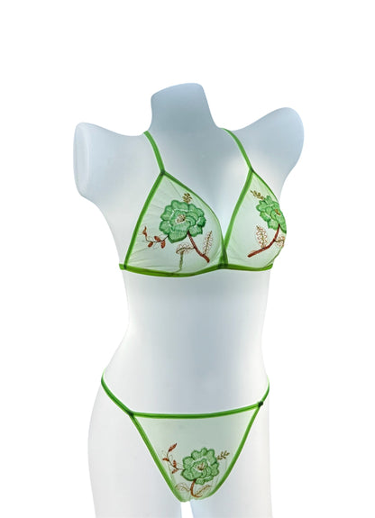 Net Lingerie Set
