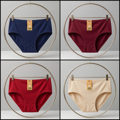 Pack Of 2 Stretchable Cotton Panties
