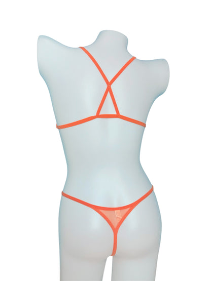 Net Lingerie Set