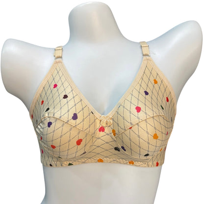 Pack Of 4 Malai Jersey Bra For Girls
