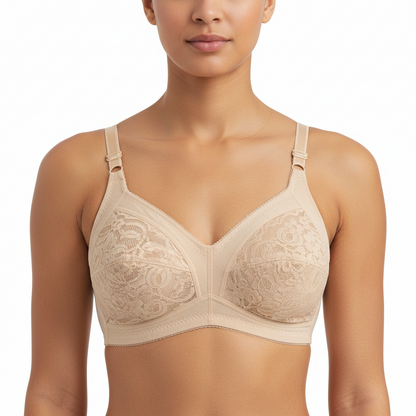 Pack Of 4 Lycra Net Bra - Beautiful Assorted Colors