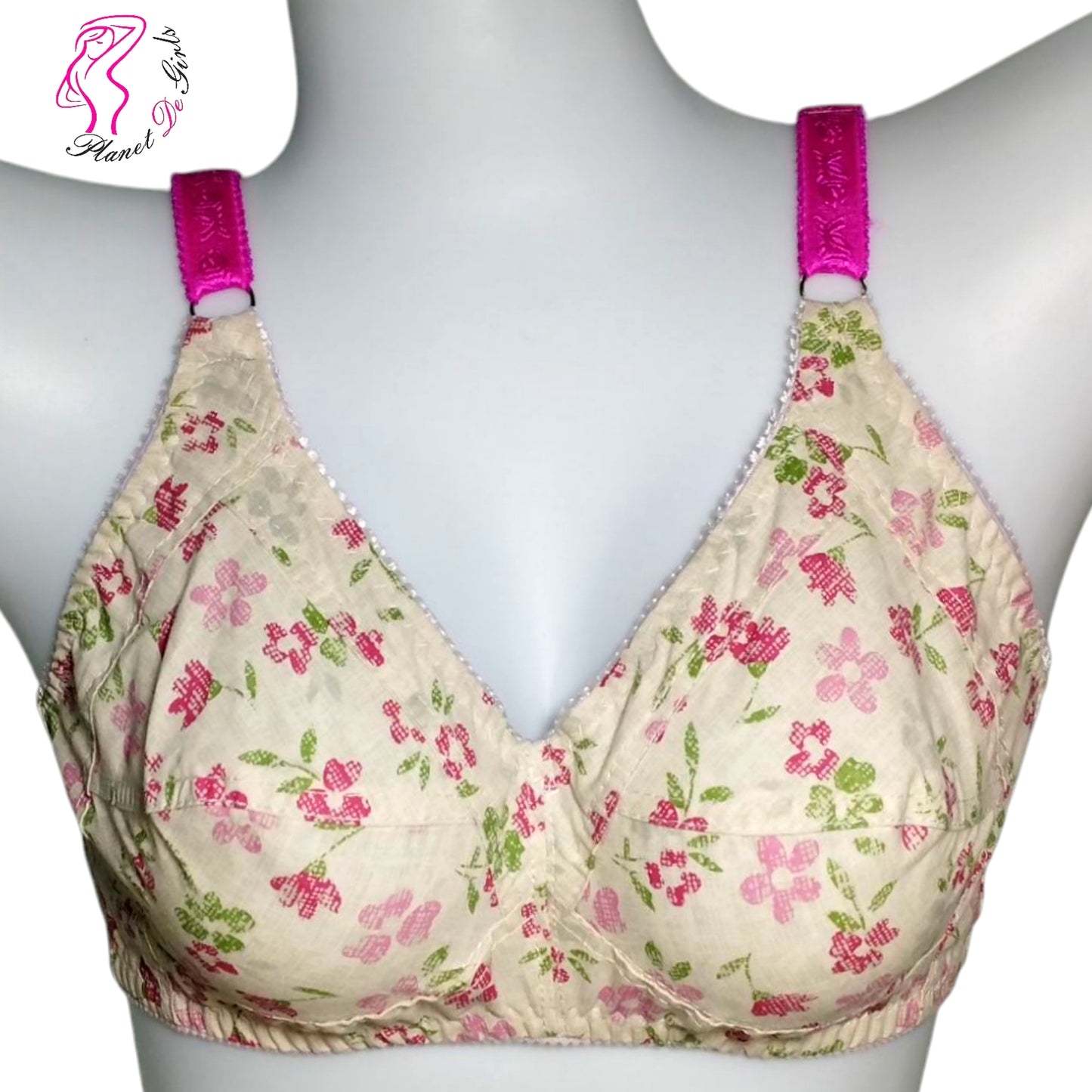 Pack Of 6 Cotton Bra - Assorted Colors