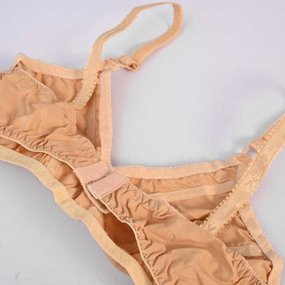 Classic Net Cotton Bra