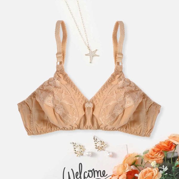 Classic Net Cotton Bra