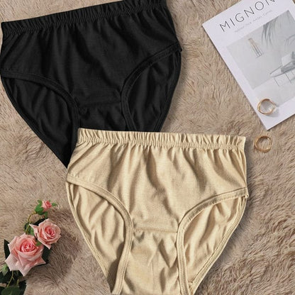 Pack Of 2 Stretchable Cotton Panties