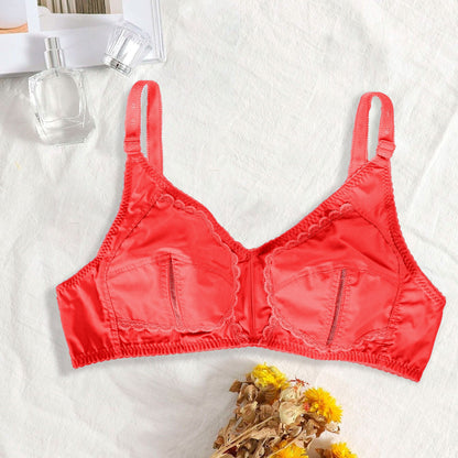 Fancy Lace Cotton Bra